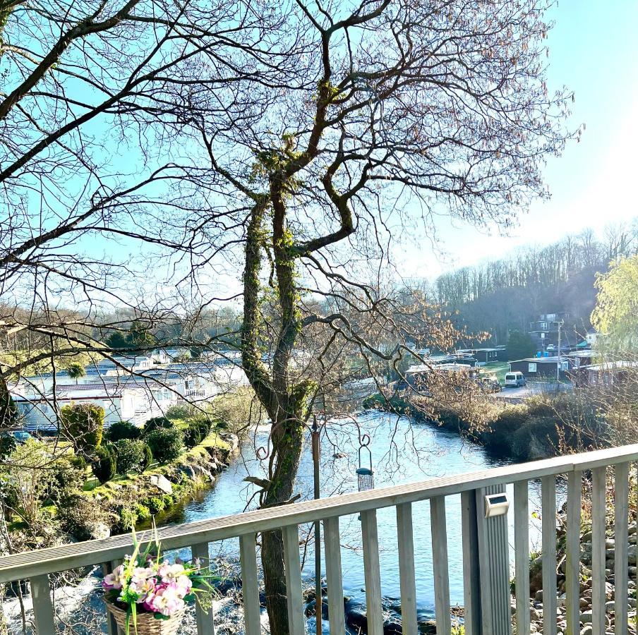 18 River View Chalet-Glan Gwna Holiday Park Caernarfon Esterno foto