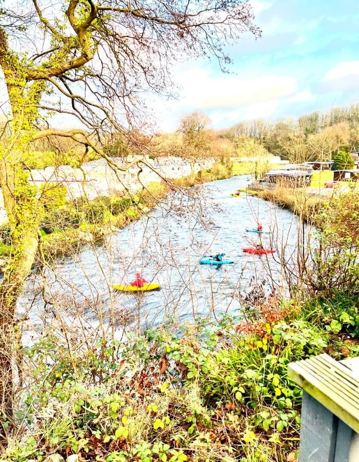 18 River View Chalet-Glan Gwna Holiday Park Caernarfon Esterno foto